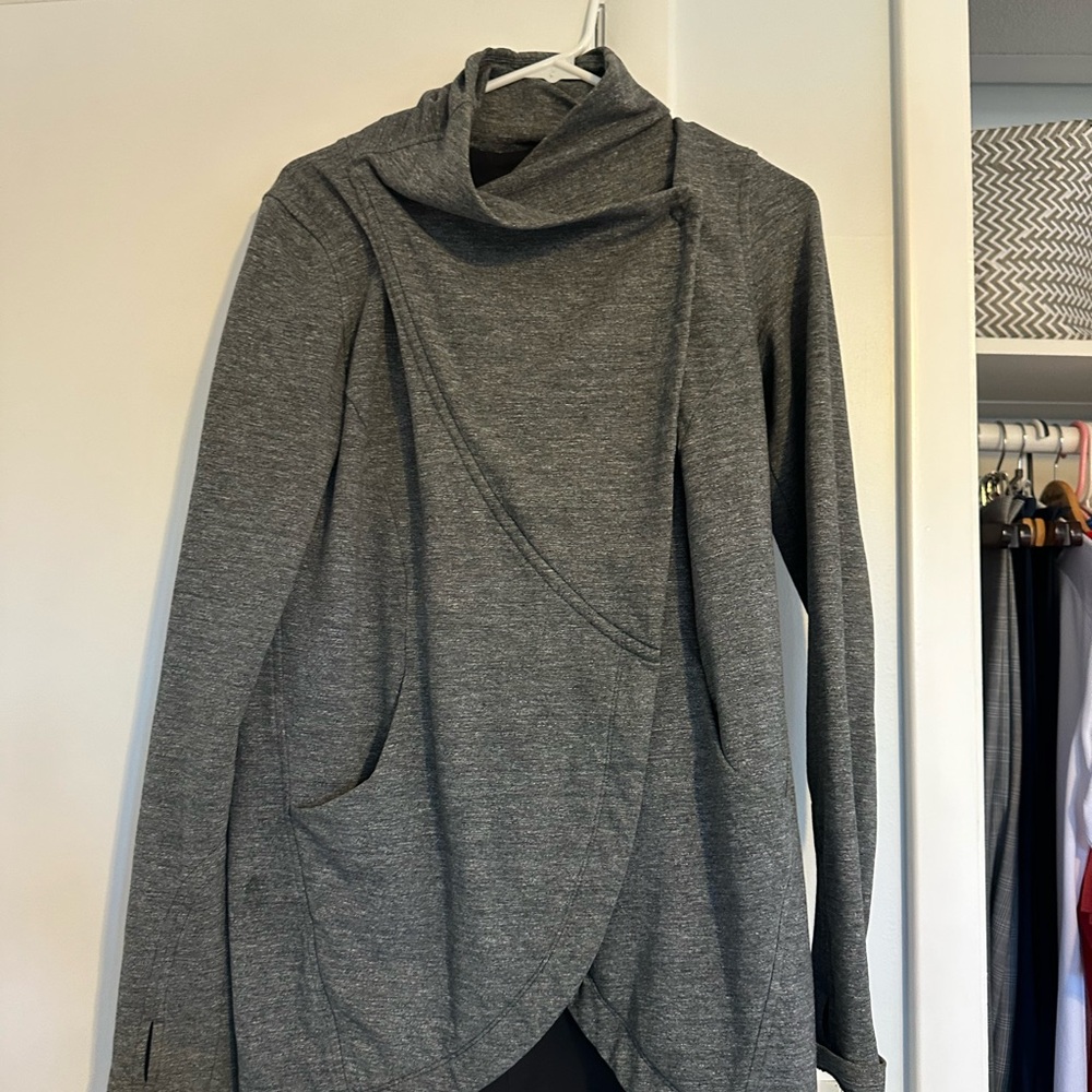 lululemon athletica Gray Sweatshirt